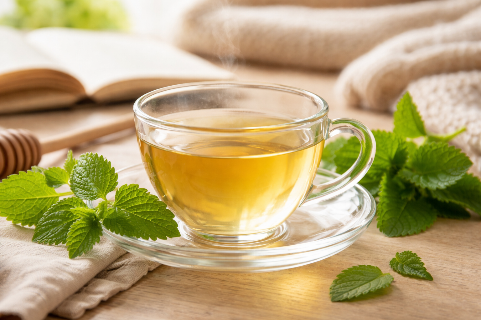Como preparar o chá de erva-cidreira corretamente - NaturSaúdePura